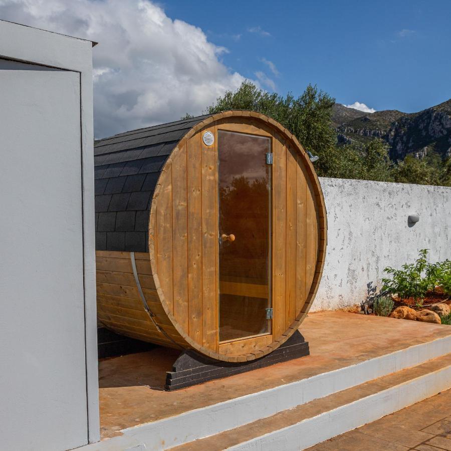 Old Olive Tree Cottage Agii Apostoli  Exterior foto
